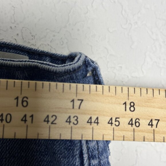 Buffalo David Bitton Jean Men 36 Stretch Straight Dark Wash Distressed Jackson-X - Picture 9 of 15